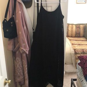 black beach dress